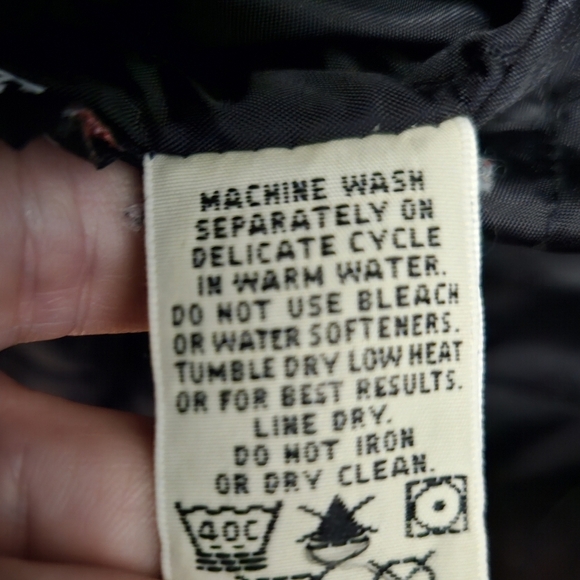 3/$25 Eddie Bauer XXL Black Winter Coat, Polartec - Picture 8 of 8